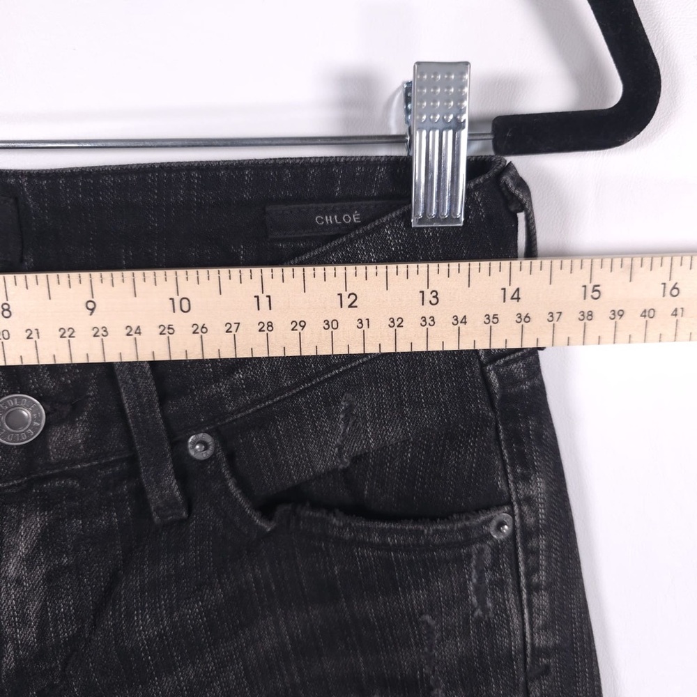 NWT AGOLDE USA🇺🇸MADE‎ CHLOE Low Rise Slim LIVERPOOL Jeans A001-2029 Size 25 - Picture 5 of 16